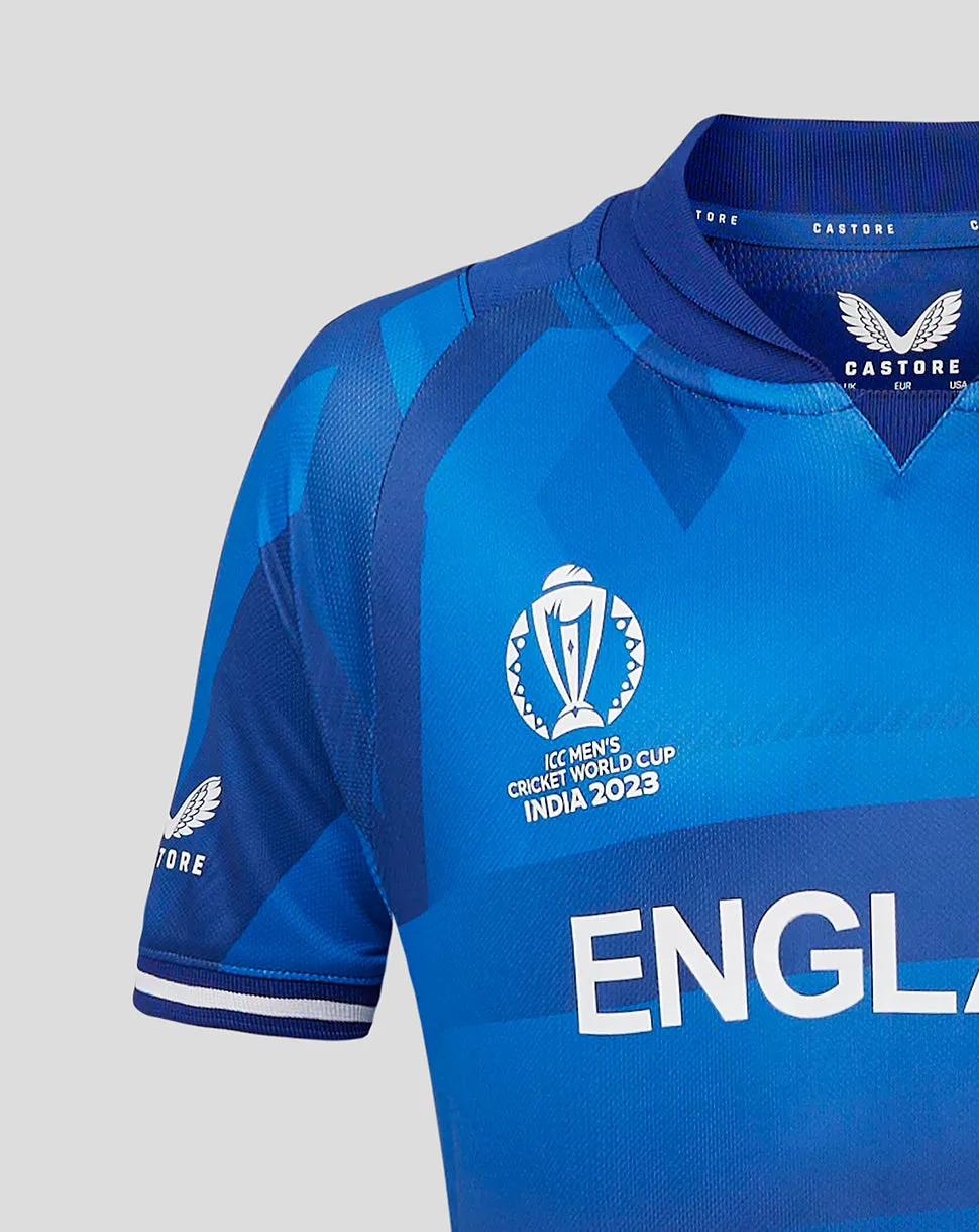 England Cricket Junior ODI World Cup Replica Short Sleeve Shirt