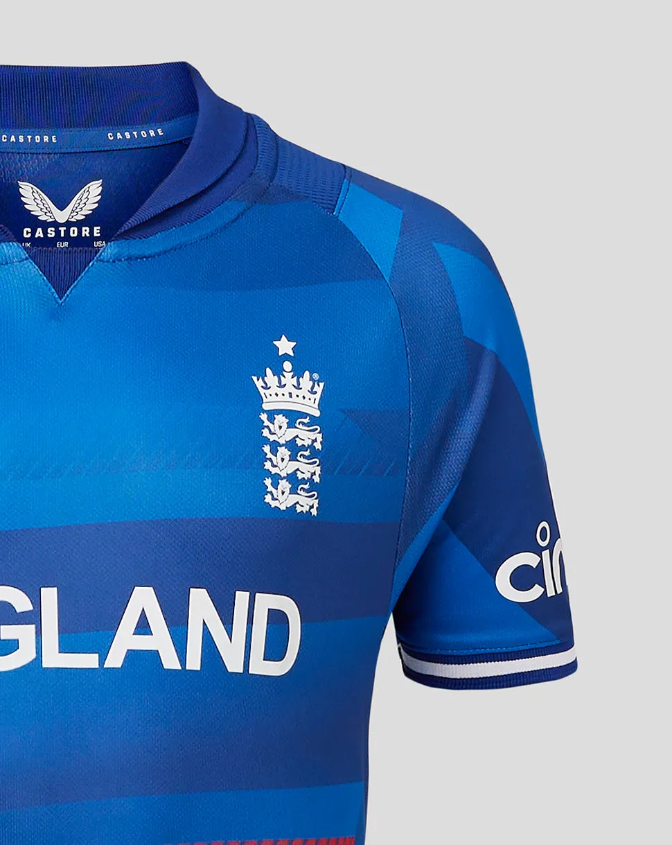 England Cricket Junior ODI World Cup Replica Short Sleeve Shirt