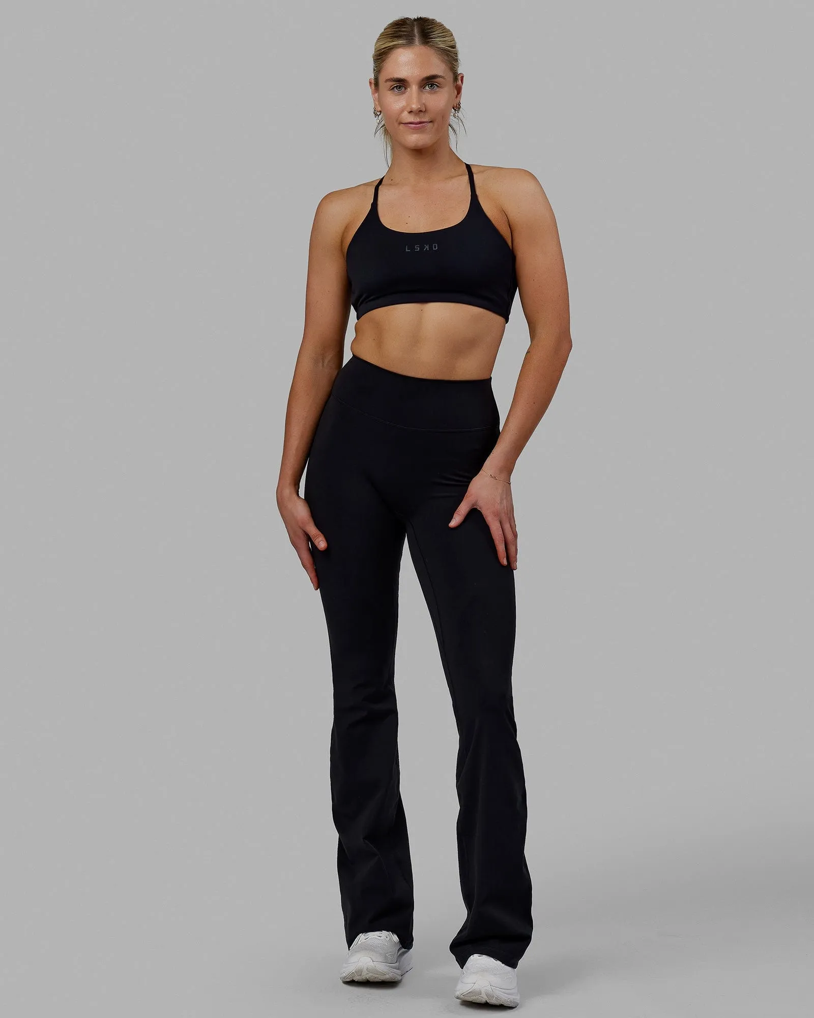 Everyday Flared X-Long Leggings - Black