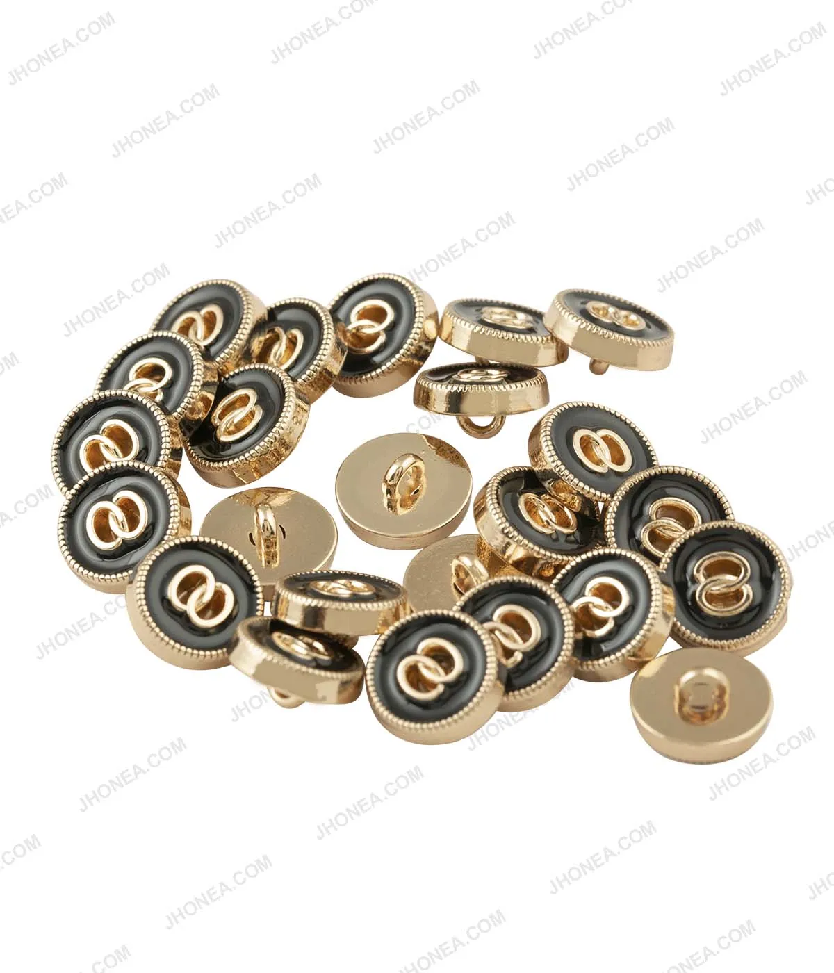 Fancy Decorative Enamel Surface 10mm (16L) Party Wear Shirt Buttons