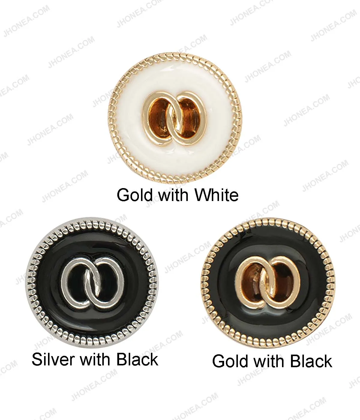 Fancy Decorative Enamel Surface 10mm (16L) Party Wear Shirt Buttons