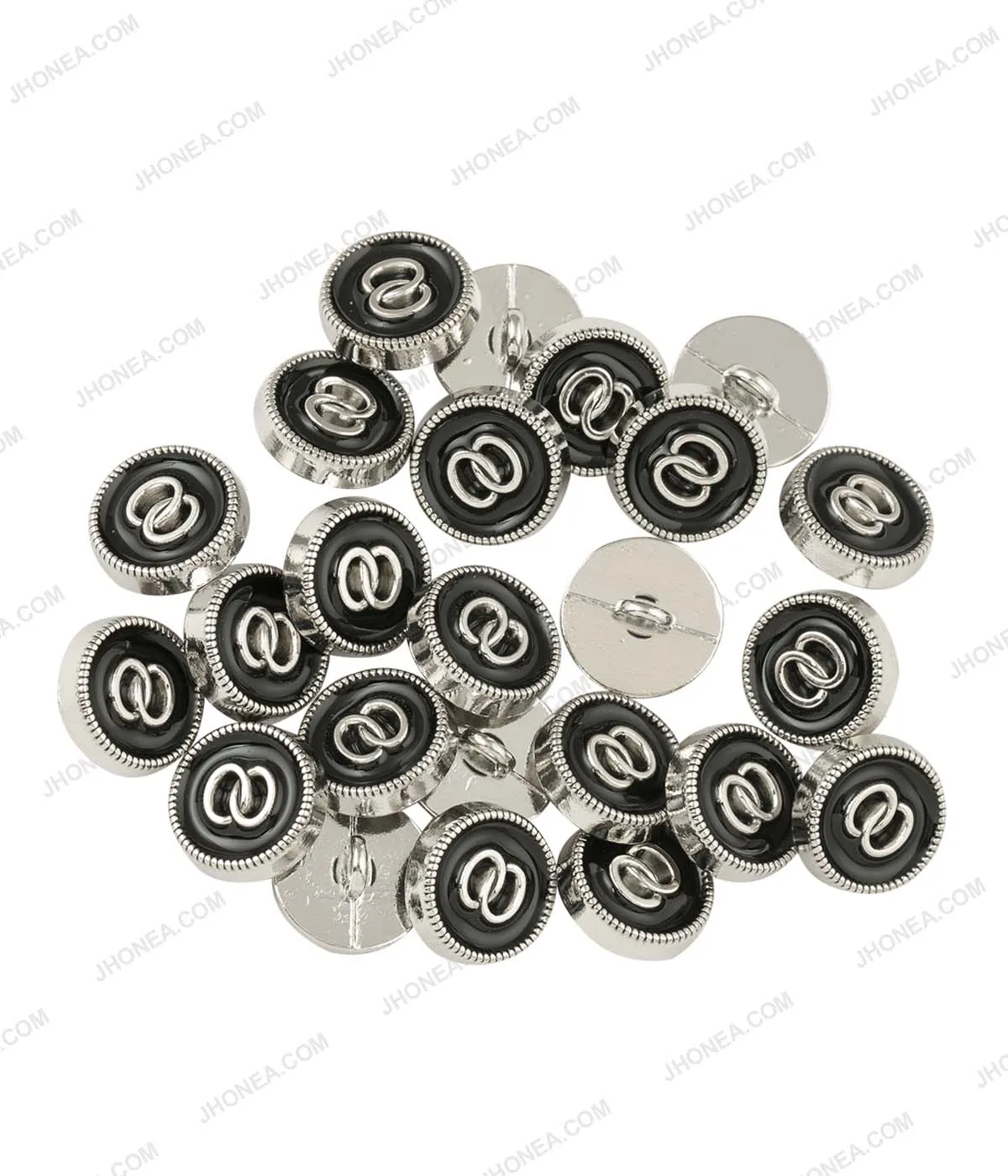 Fancy Decorative Enamel Surface 10mm (16L) Party Wear Shirt Buttons