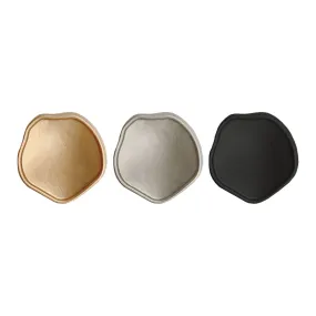 Fancy Round Uneven Shape Matte Finish 12mm Metal Buttons