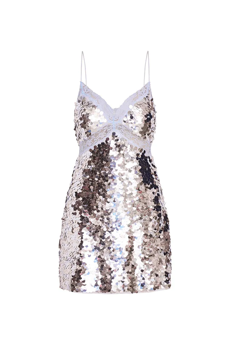 Finta Sequin Mini Dress