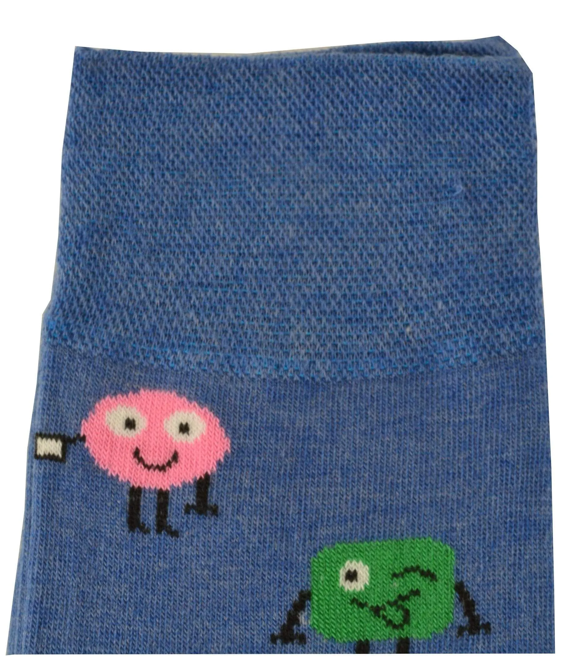 Game Design Colorful Smooth Toe Men Crew Socks