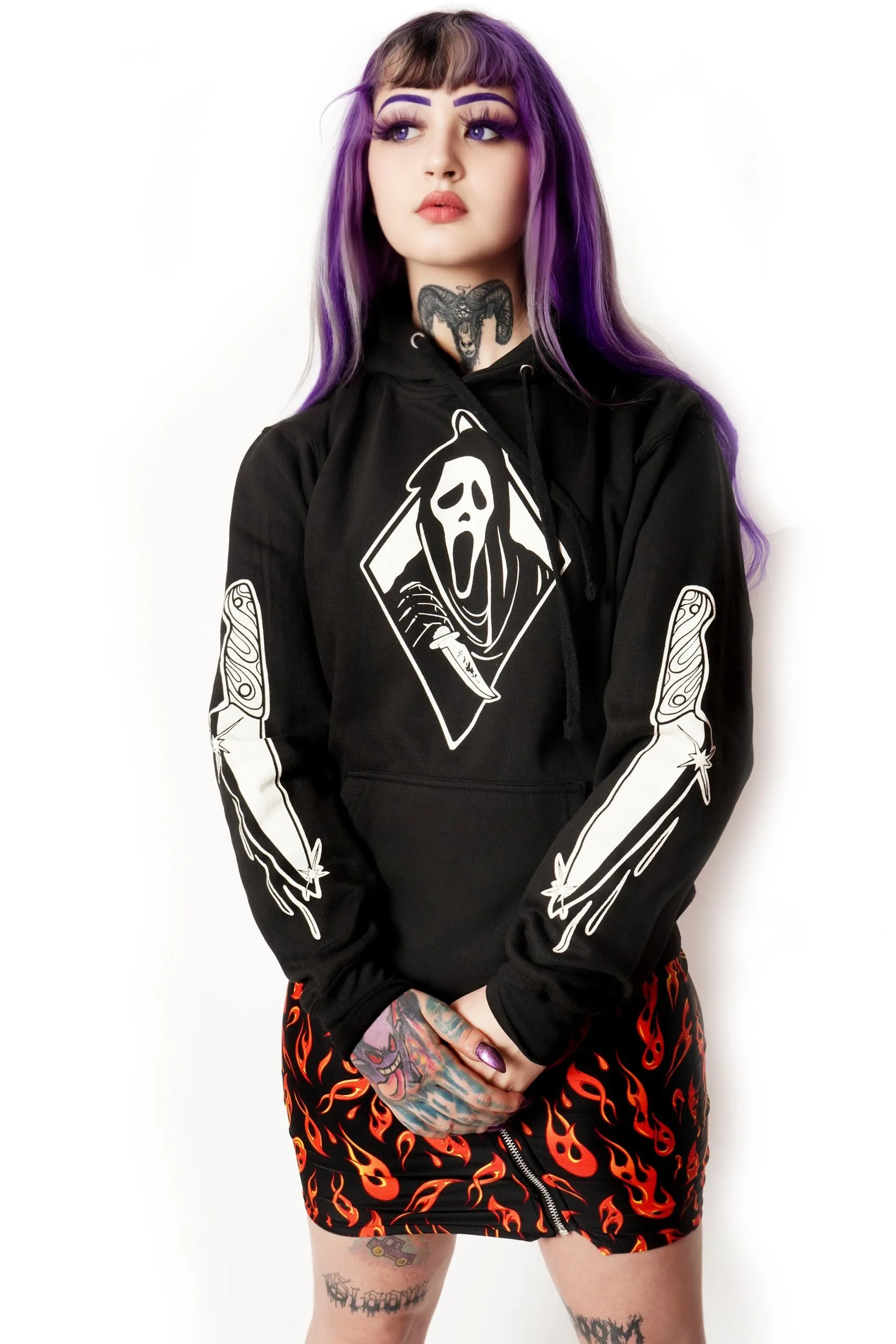 Ghostface Hoodie (Full Length - Unisex)