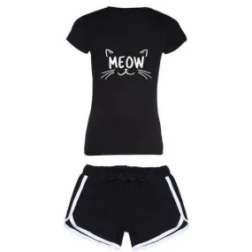 Girl's Cotton Short And T-Shirt Comfortable Night Suit