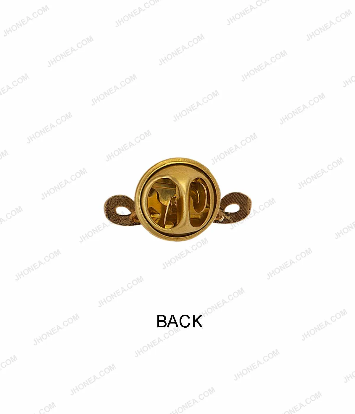 Golden Mustache Collar Pin Brooch for Men