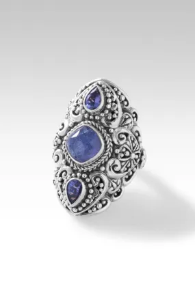 Gratitude Wins Ring II™ in Tanzanite