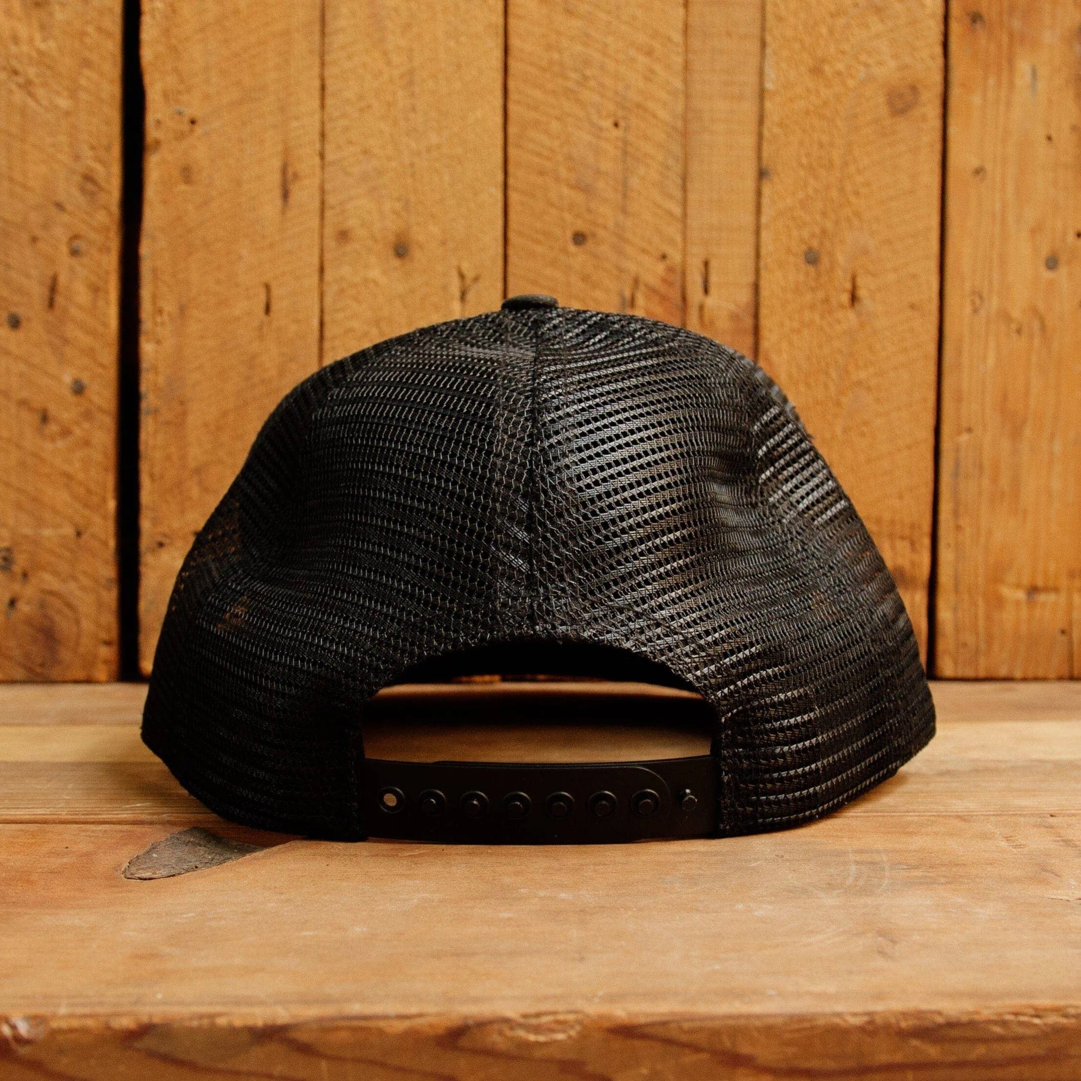 Heritage Trucker Hat | Black | Bradley Mountain