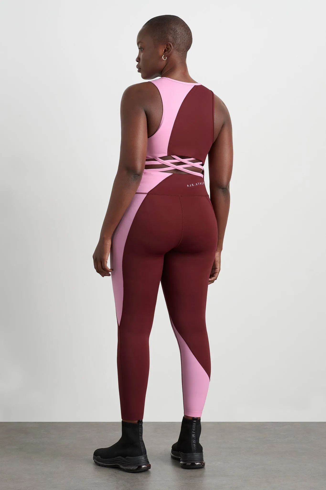 High Rise Colour Block 7/8 Legging 226