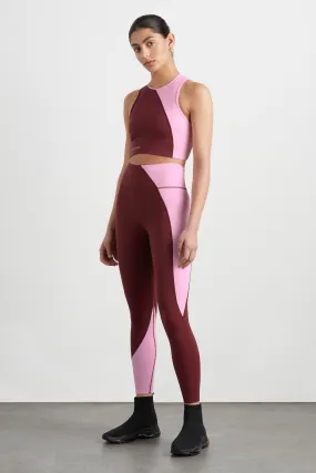 High Rise Colour Block 7/8 Legging 226