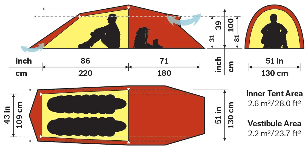 Hilleberg Nallo 2 GT Hiking Tent