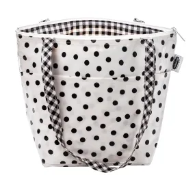 Insulated Thermal Lunch Bag Dot Black