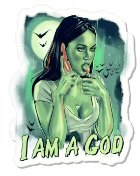 Jennifer "I am a God" Cut Vinyl STICKER