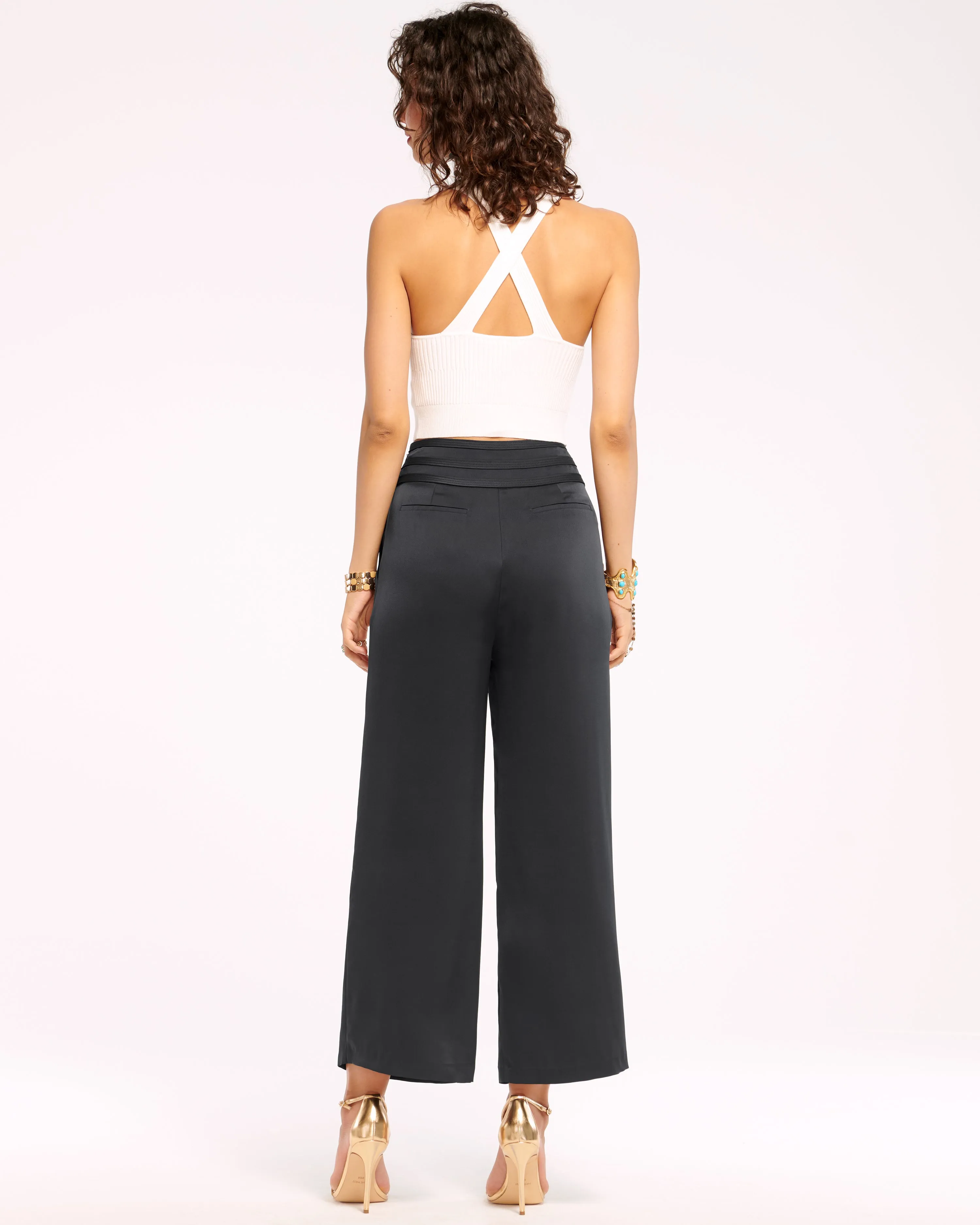 Joss Cropped Wide Leg Pant