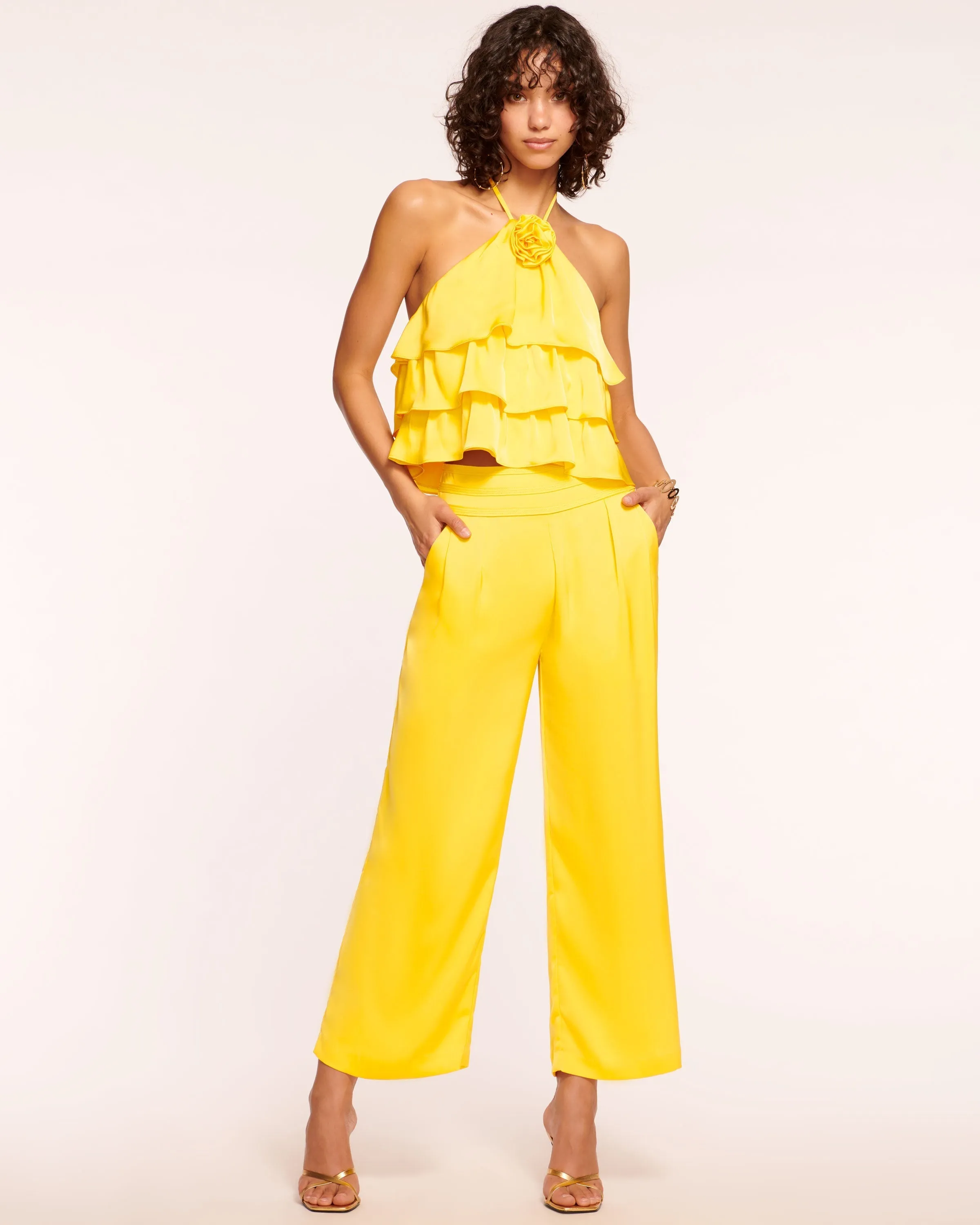 Joss Cropped Wide Leg Pant