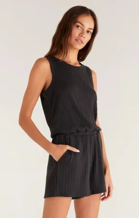 Kai Rib Romper | Black