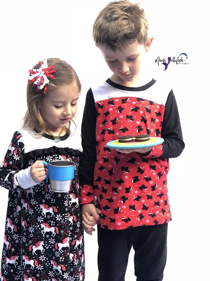 Kids Grow With Me Pajama Pattern