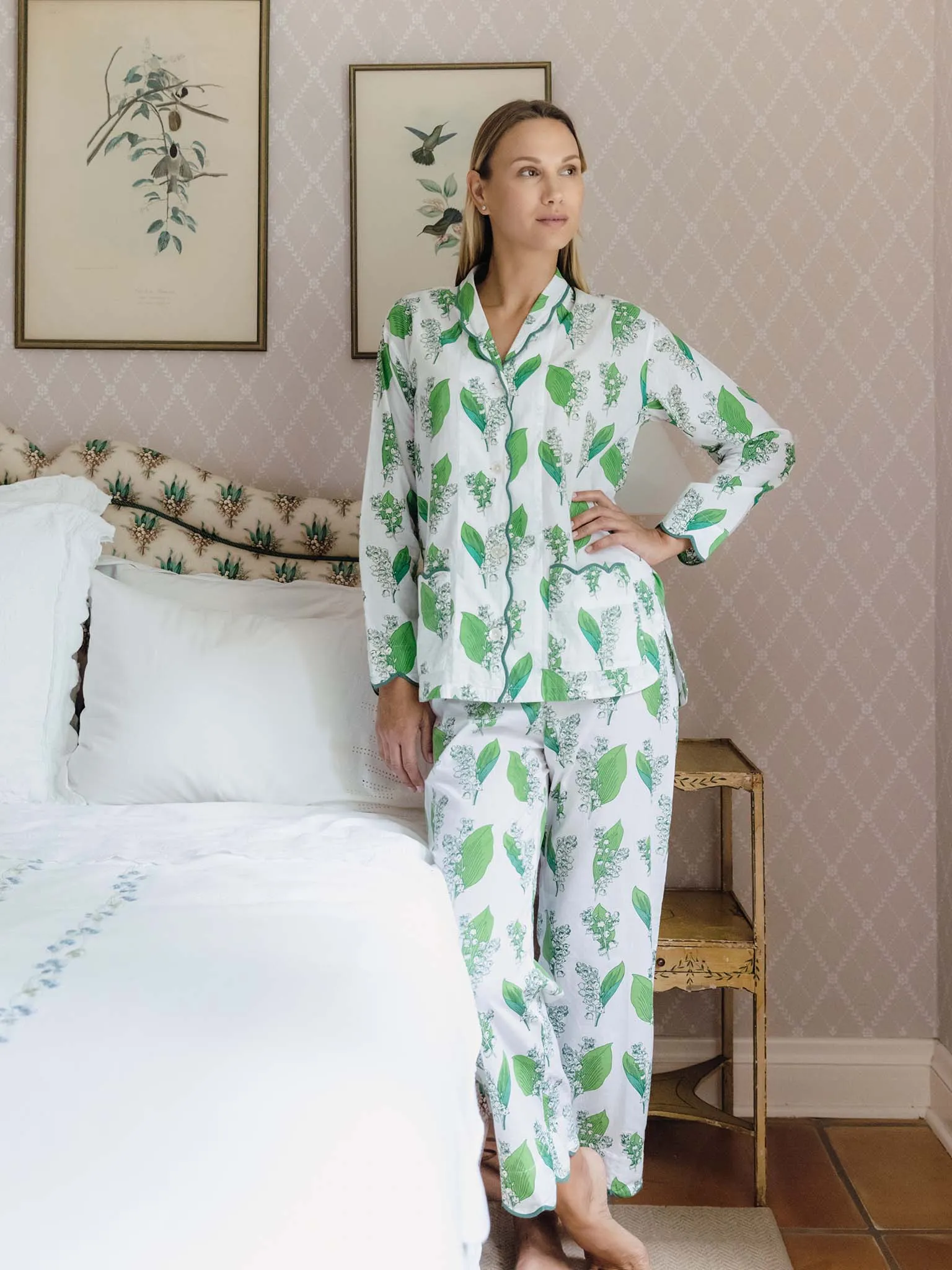 Lily-of-the-valley Pajamas