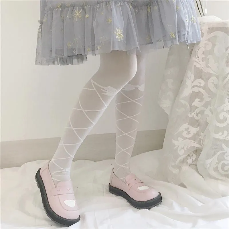 Lolita Lace Sock With Bowknot