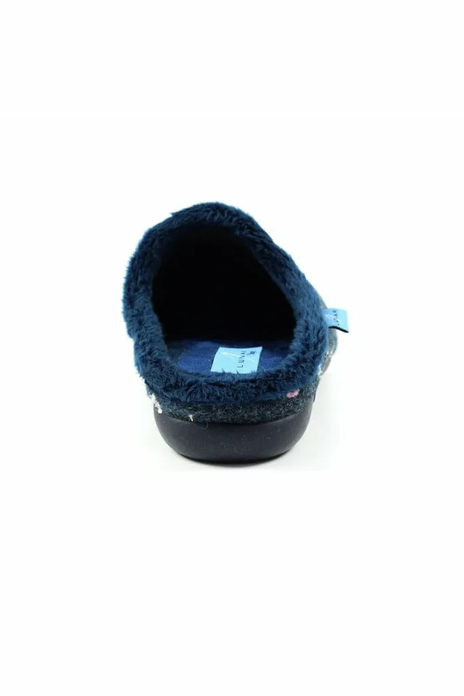 Lunar Ladies Slippers Dayton KLA 179 in Blue