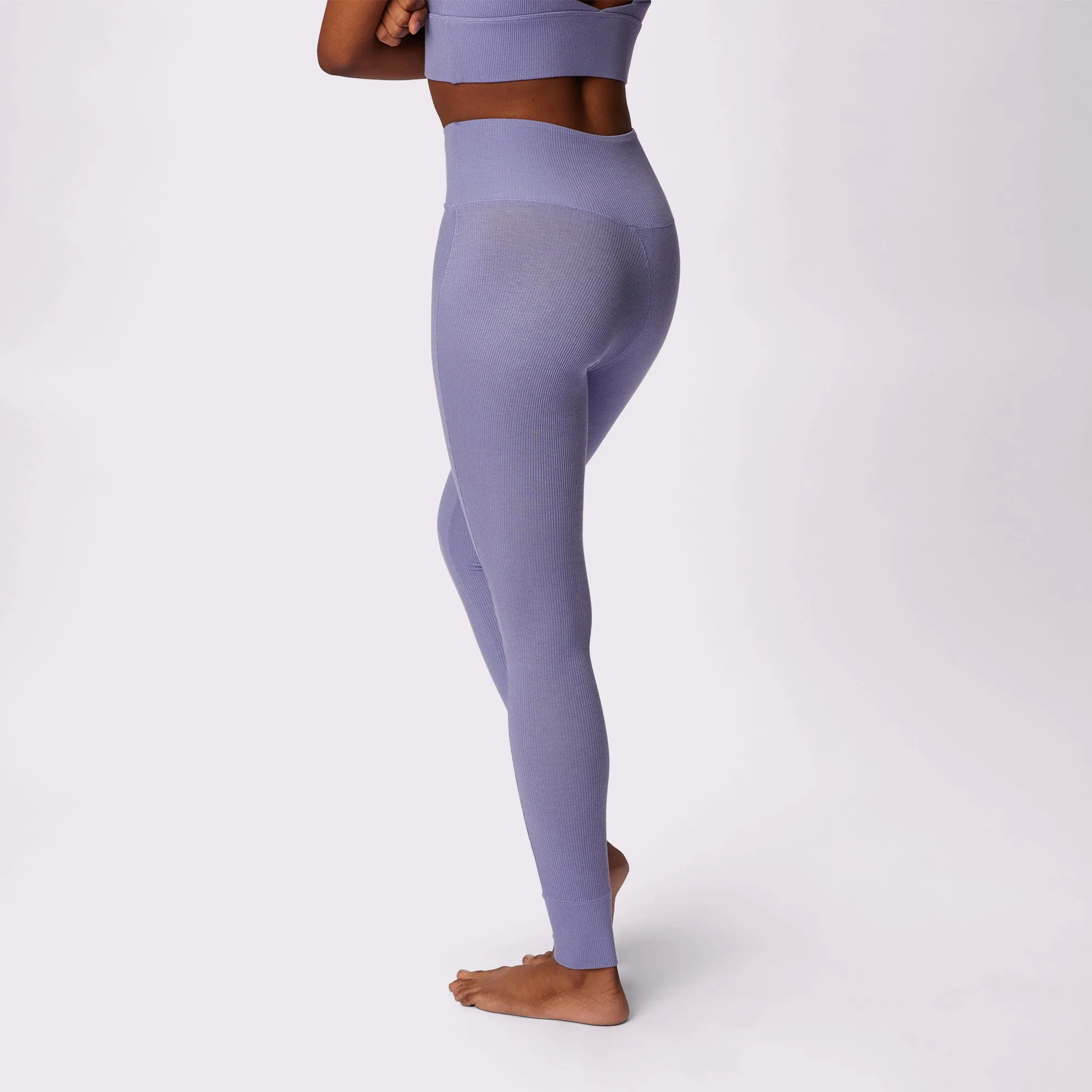 Lush Rib Warm Base Legging | Lush Rib | Archive (Lilac Freeze)