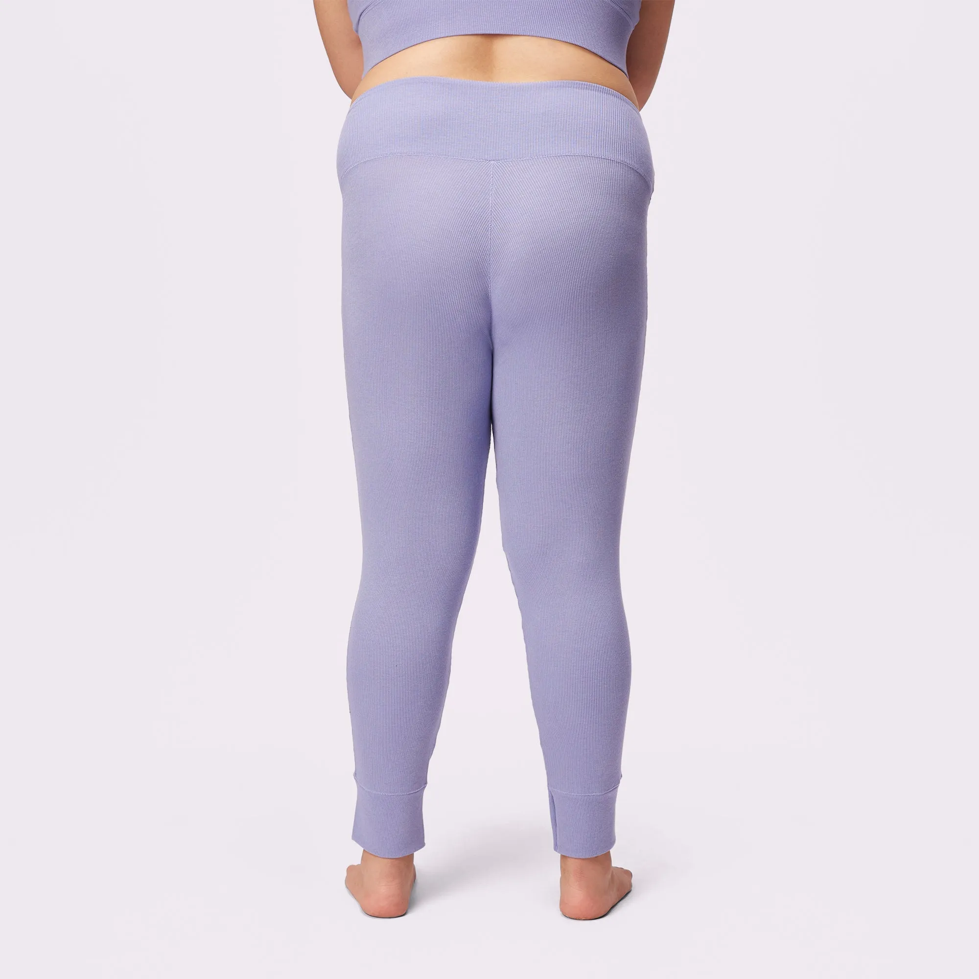 Lush Rib Warm Base Legging | Lush Rib | Archive (Lilac Freeze)