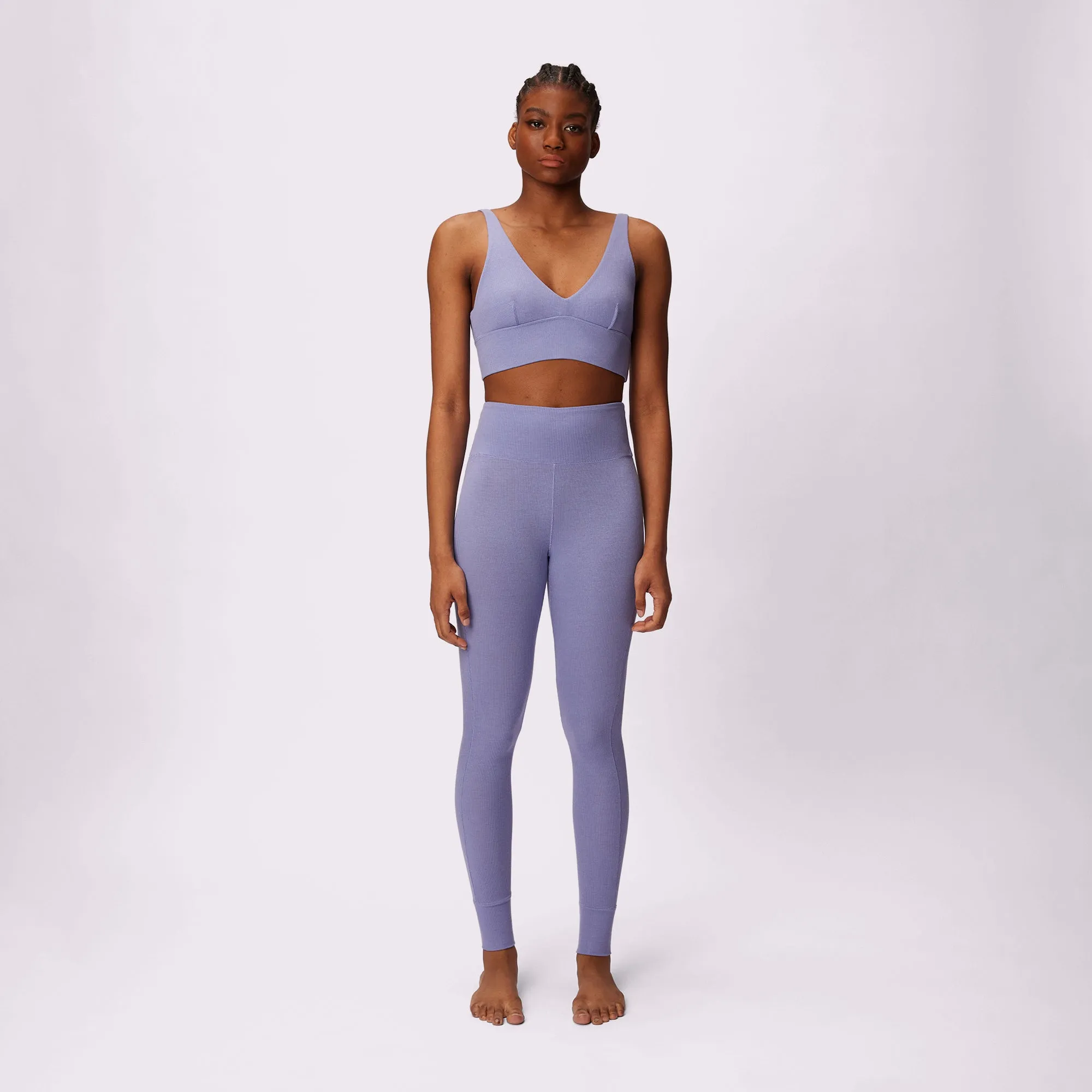 Lush Rib Warm Base Legging | Lush Rib | Archive (Lilac Freeze)