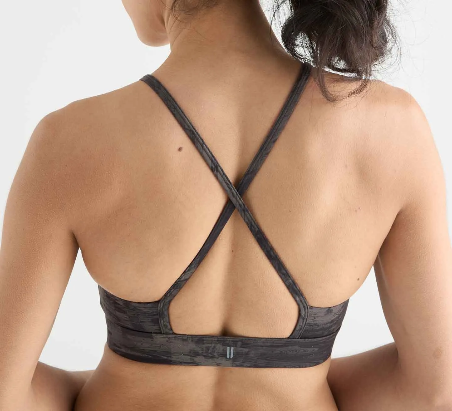 Matte High-Neck Sports Bra