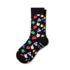 Men's Crew Cotton Socks Great for Fall and Winter Colorful, Fun Socks