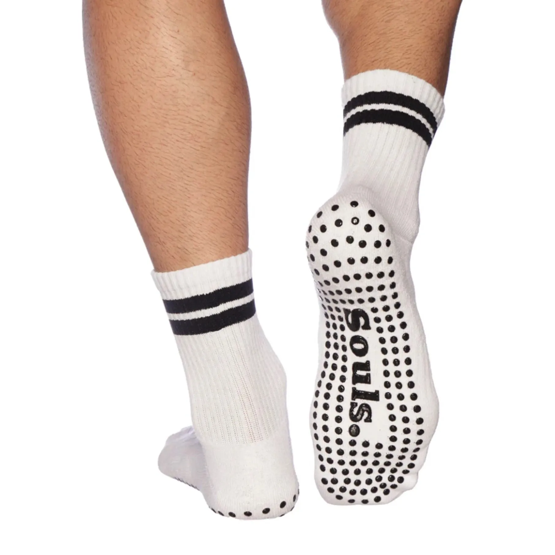 Mens / Unisex - Crew Grip Sock (Barre / Pilates)