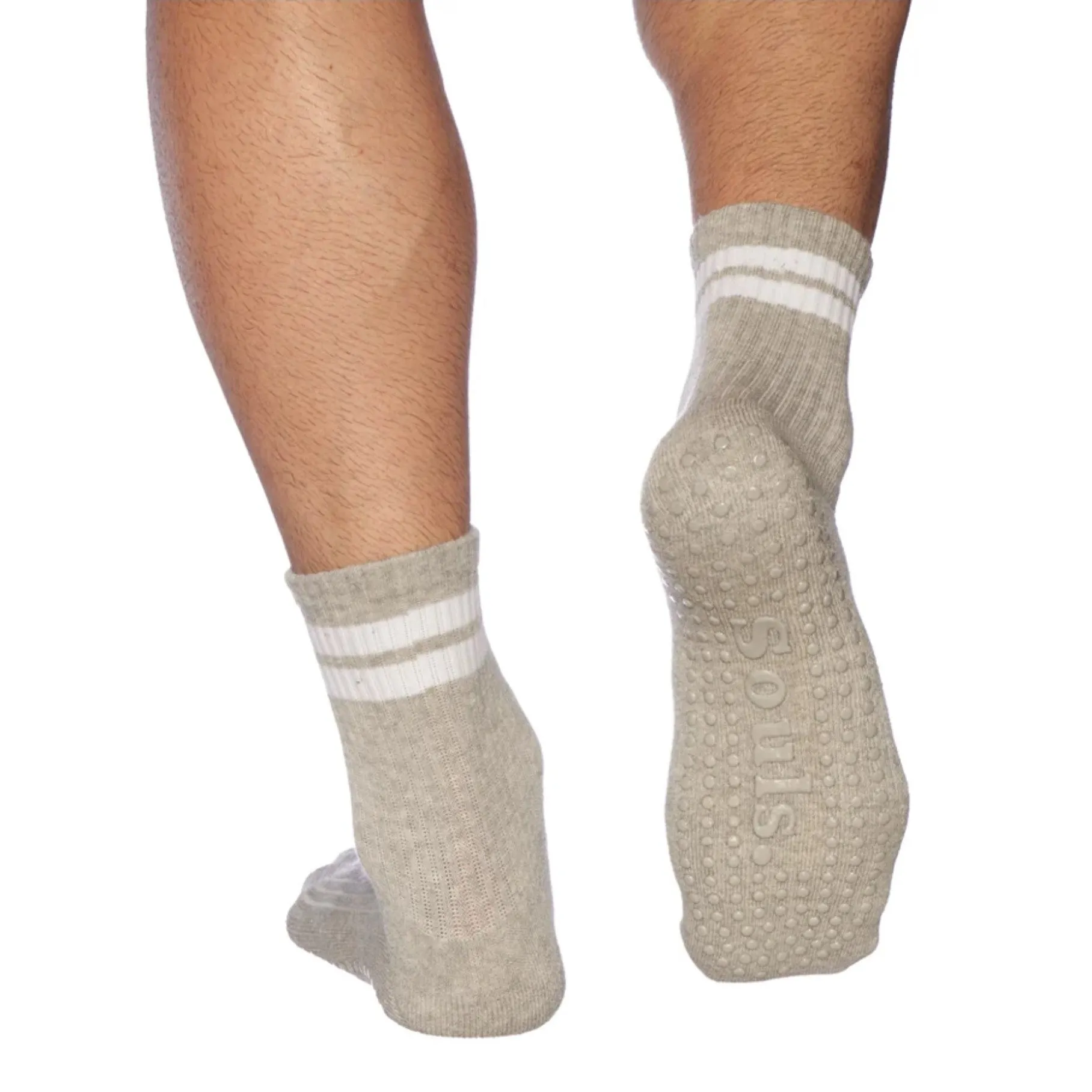 Mens / Unisex - Crew Grip Sock (Barre / Pilates)