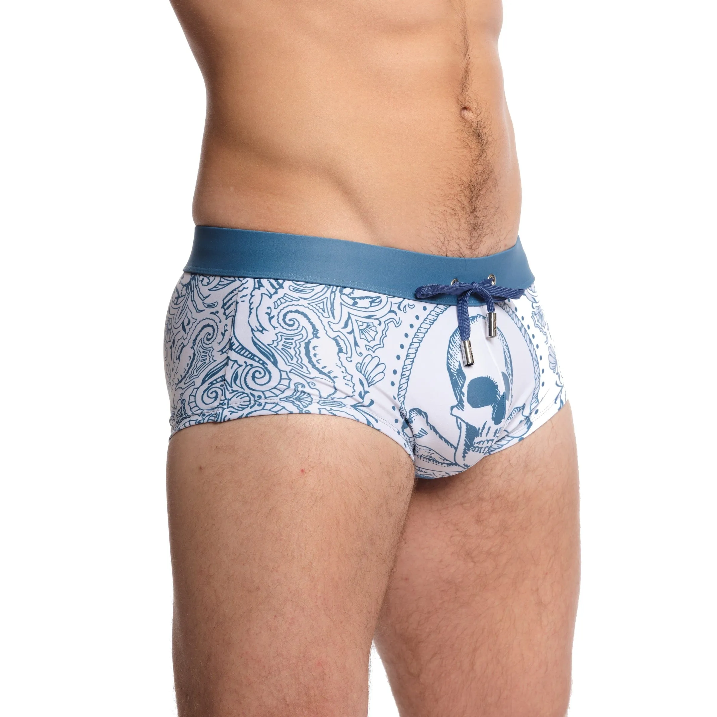 Nautical Bandana Swim Trunk