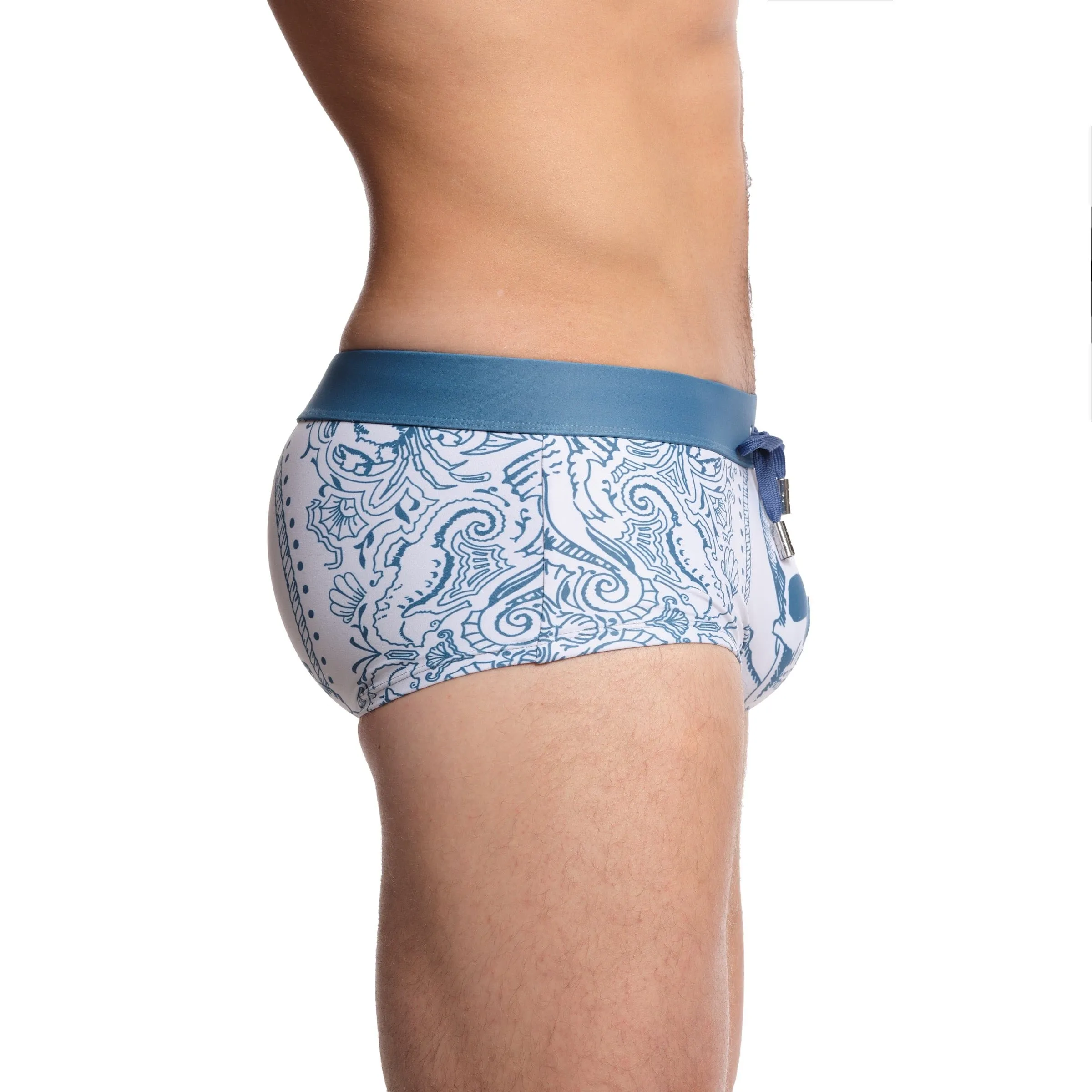 Nautical Bandana Swim Trunk