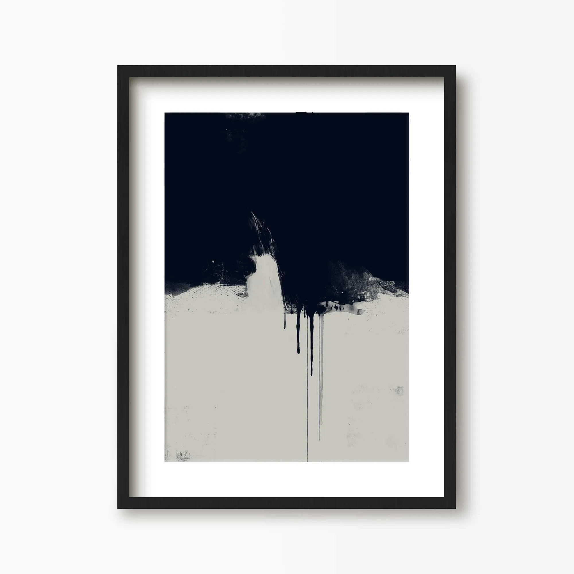 Out Of The Dark Abstract Art Print