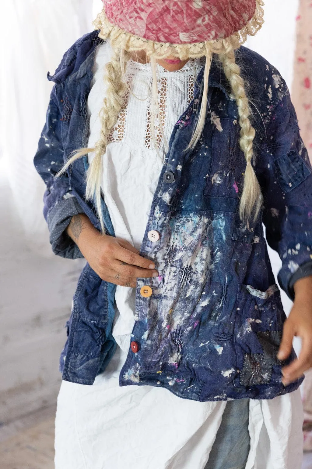 Paint Splatter Tancy Coat