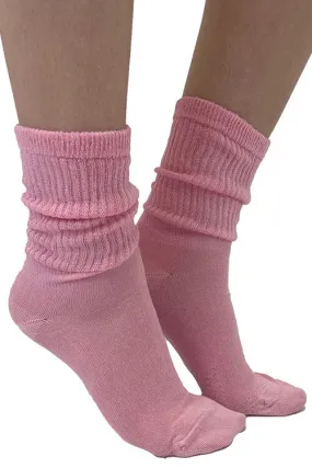 Pamela Mann Extra Wide Bamboo Ankle Socks Super Soft Breathable in Light Pink