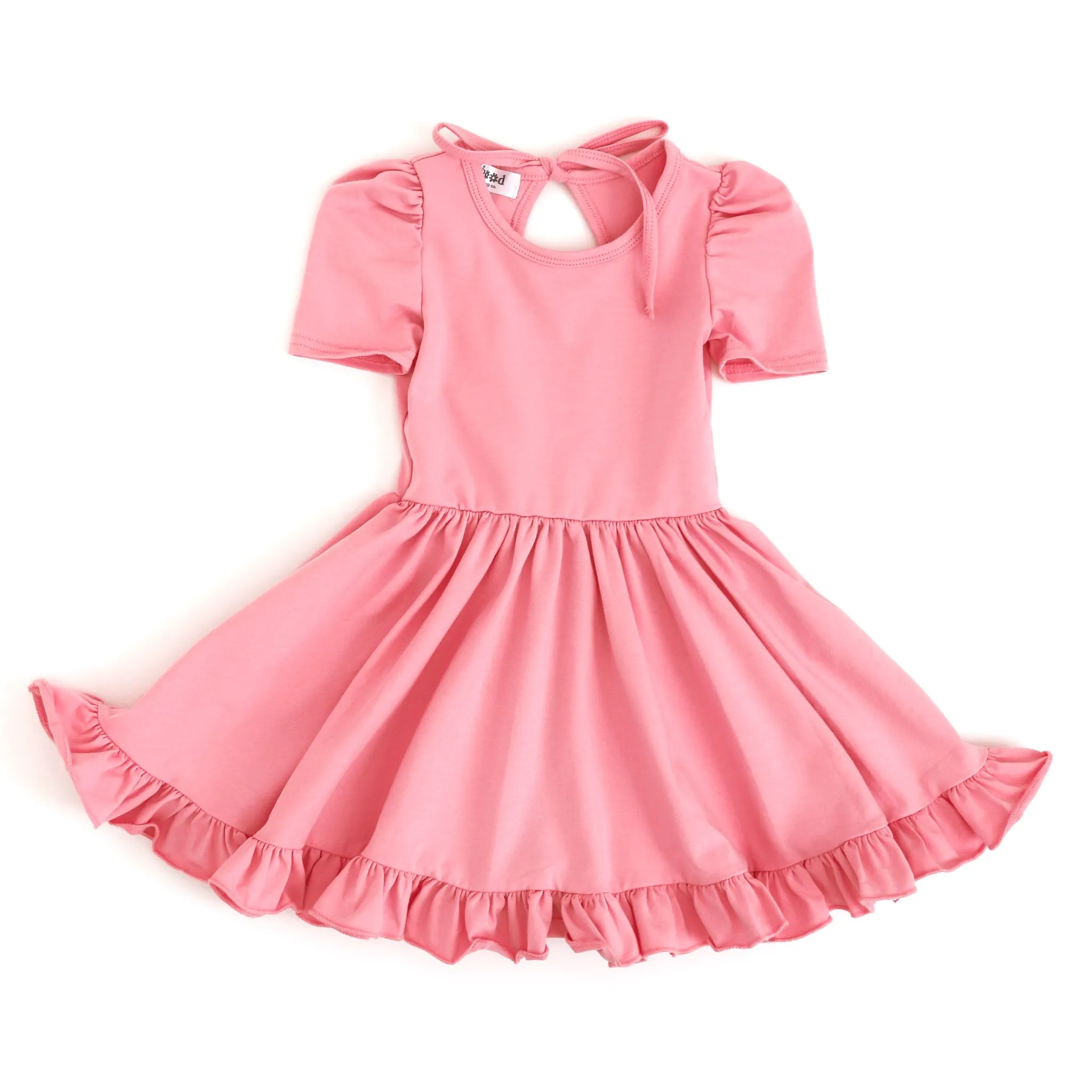 Pink Pearl Twirl Dress