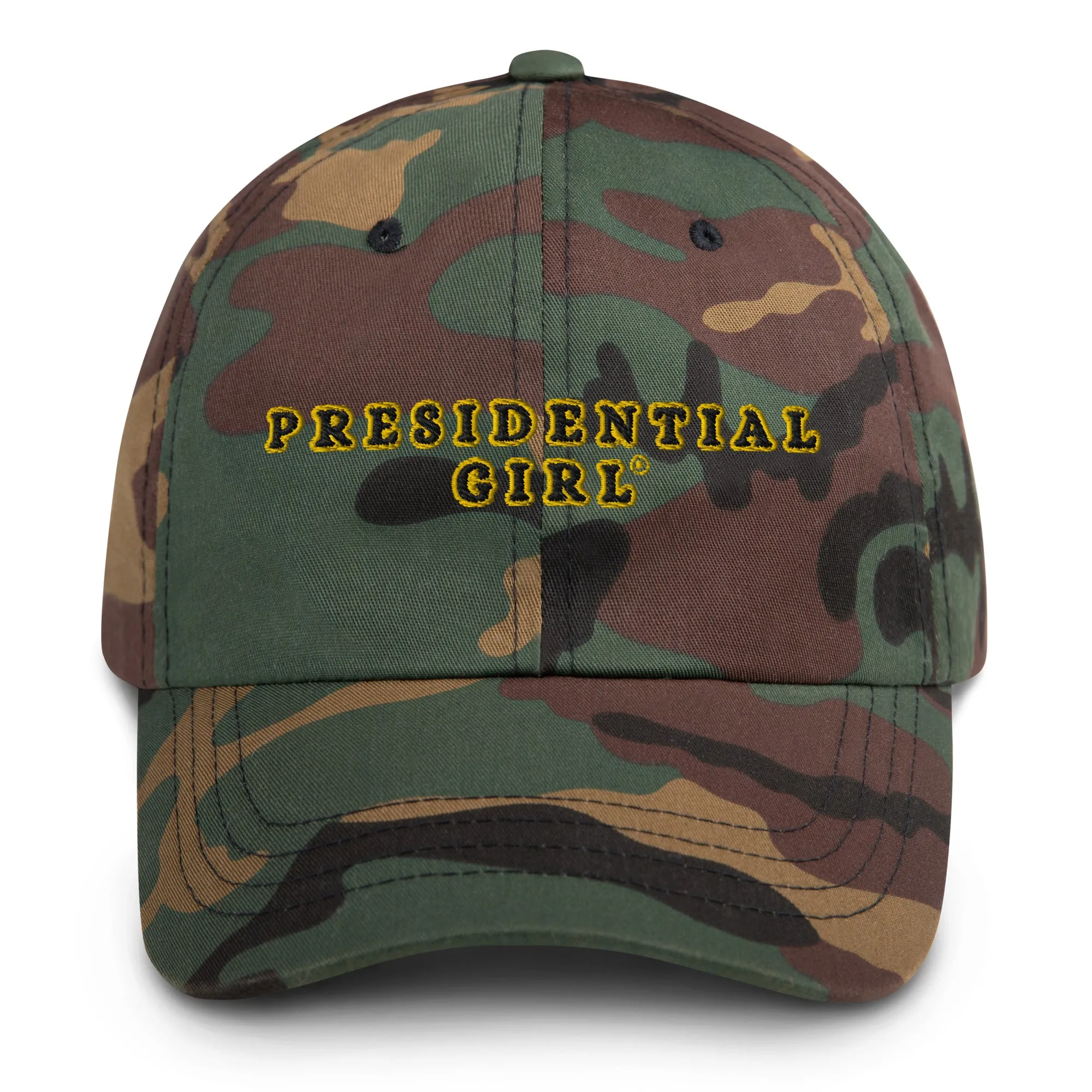 PRESIDENTIAL GIRL® - GOLD AND BLACK CAP