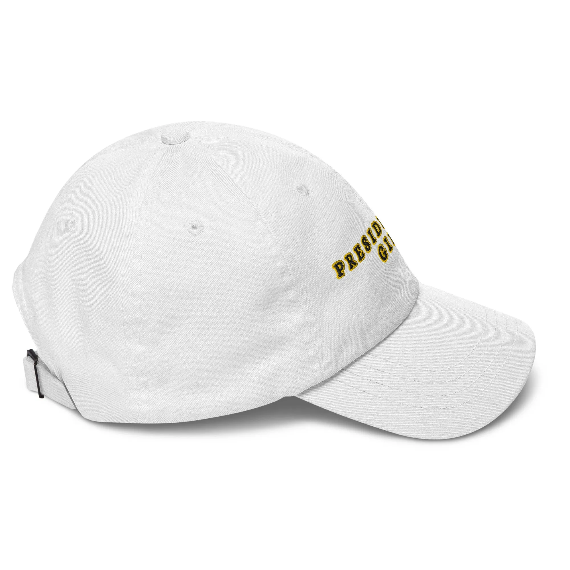 PRESIDENTIAL GIRL® - GOLD AND BLACK CAP