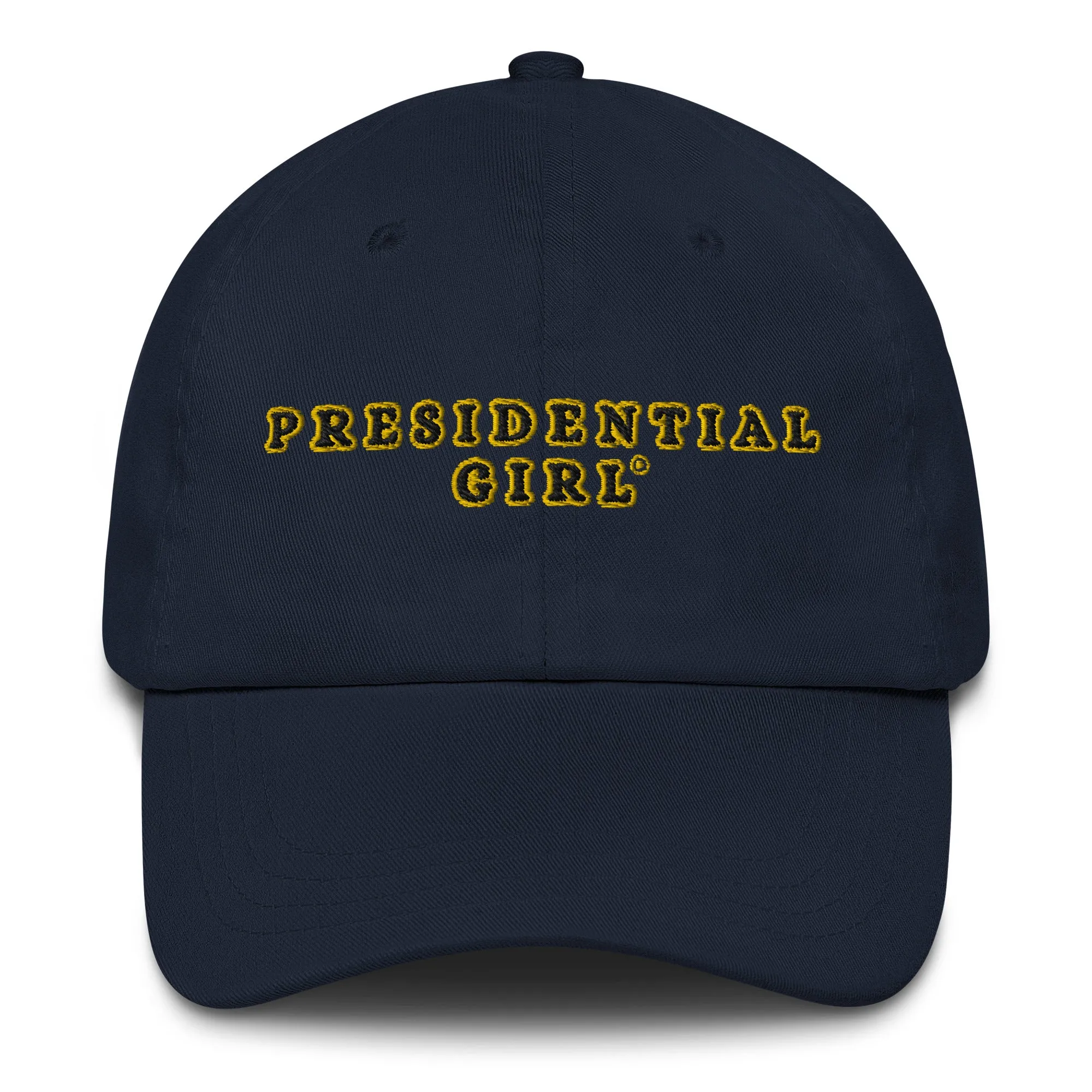 PRESIDENTIAL GIRL® - GOLD AND BLACK CAP