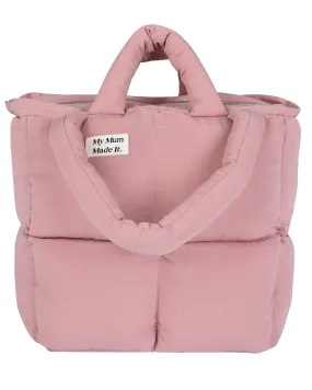 Puffer Tote Bag - Rose