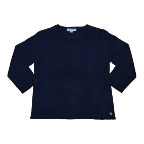 Sea Island Sweater- Nantucket Navy