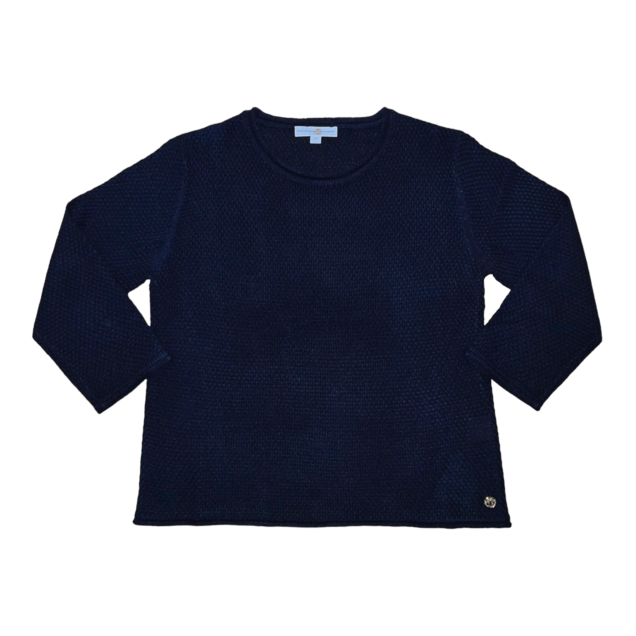 Sea Island Sweater- Nantucket Navy