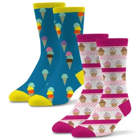 Socktastic 2PK Dessert Socks