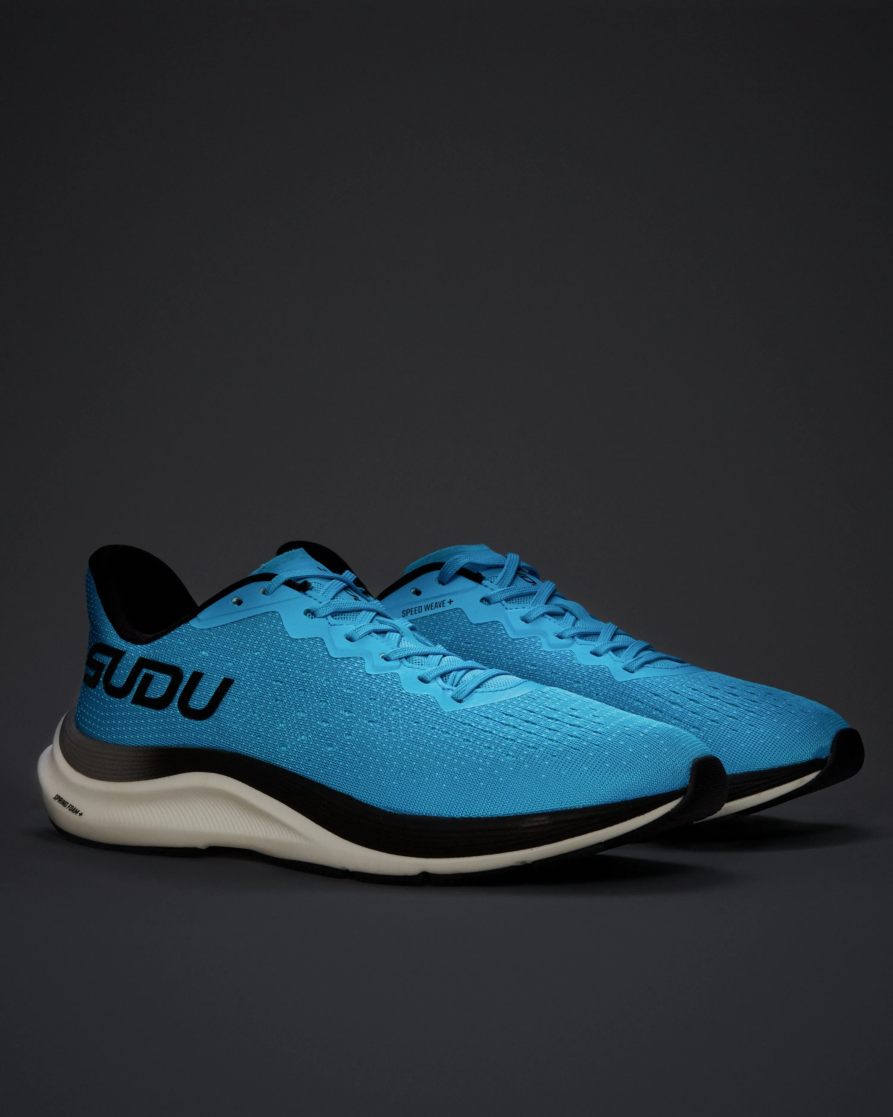 SRM 01 Running Shoes - Light Blue/Black