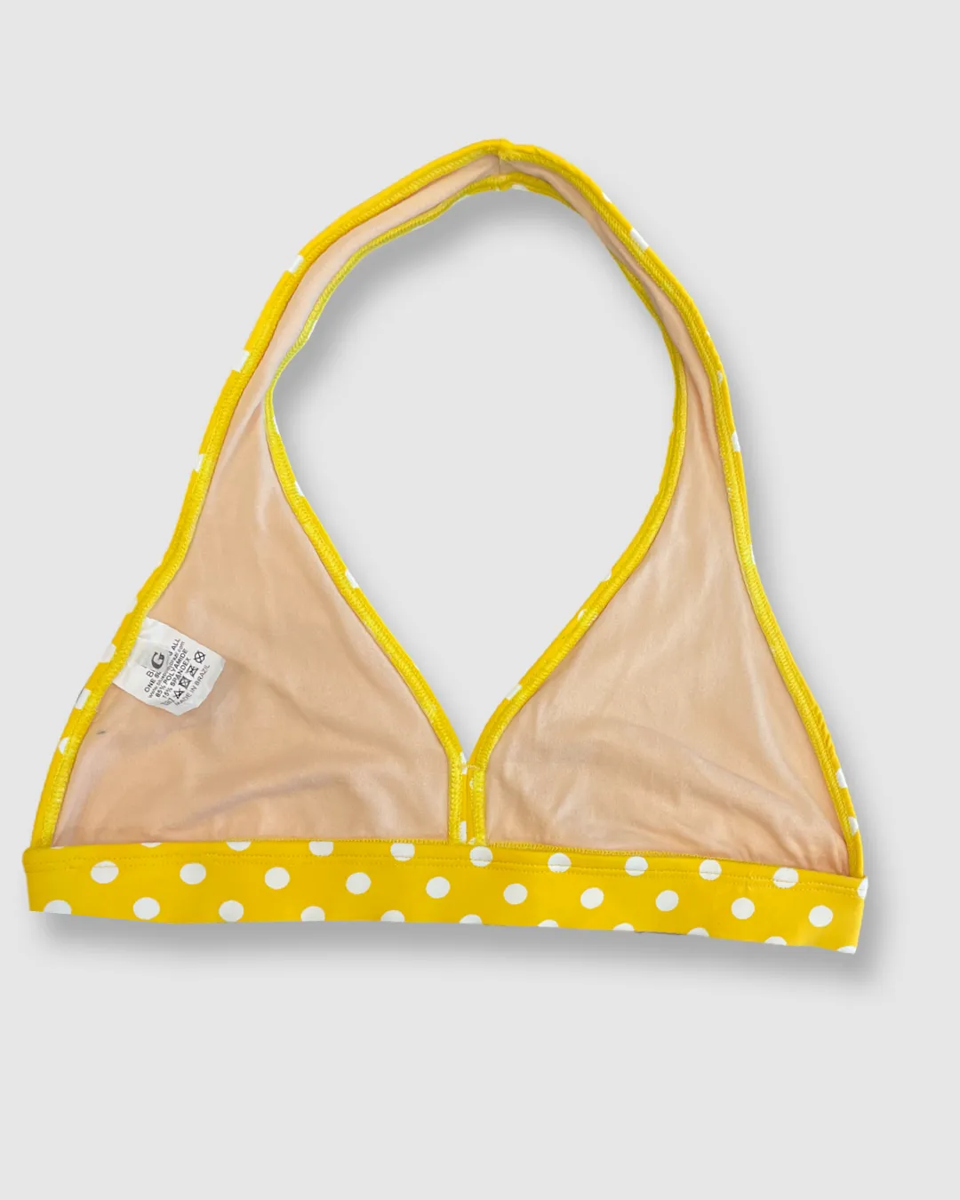 Sunshine Polka Dot Backless Top