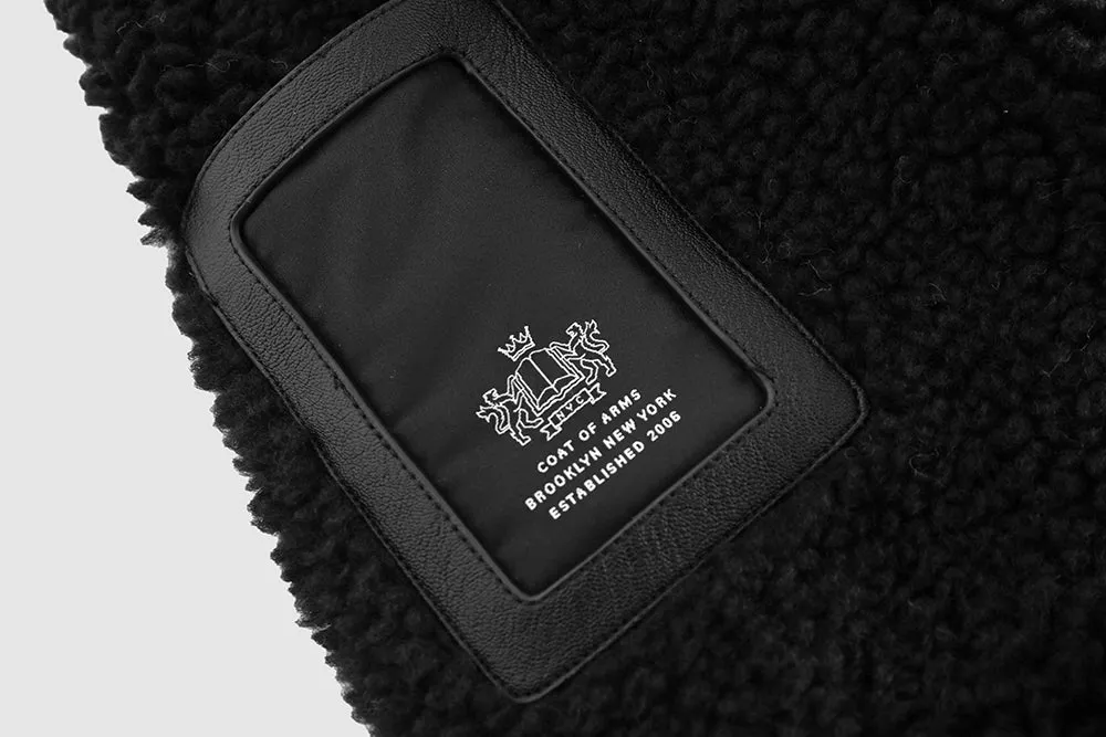 Tech Sherpa Crewneck - Black