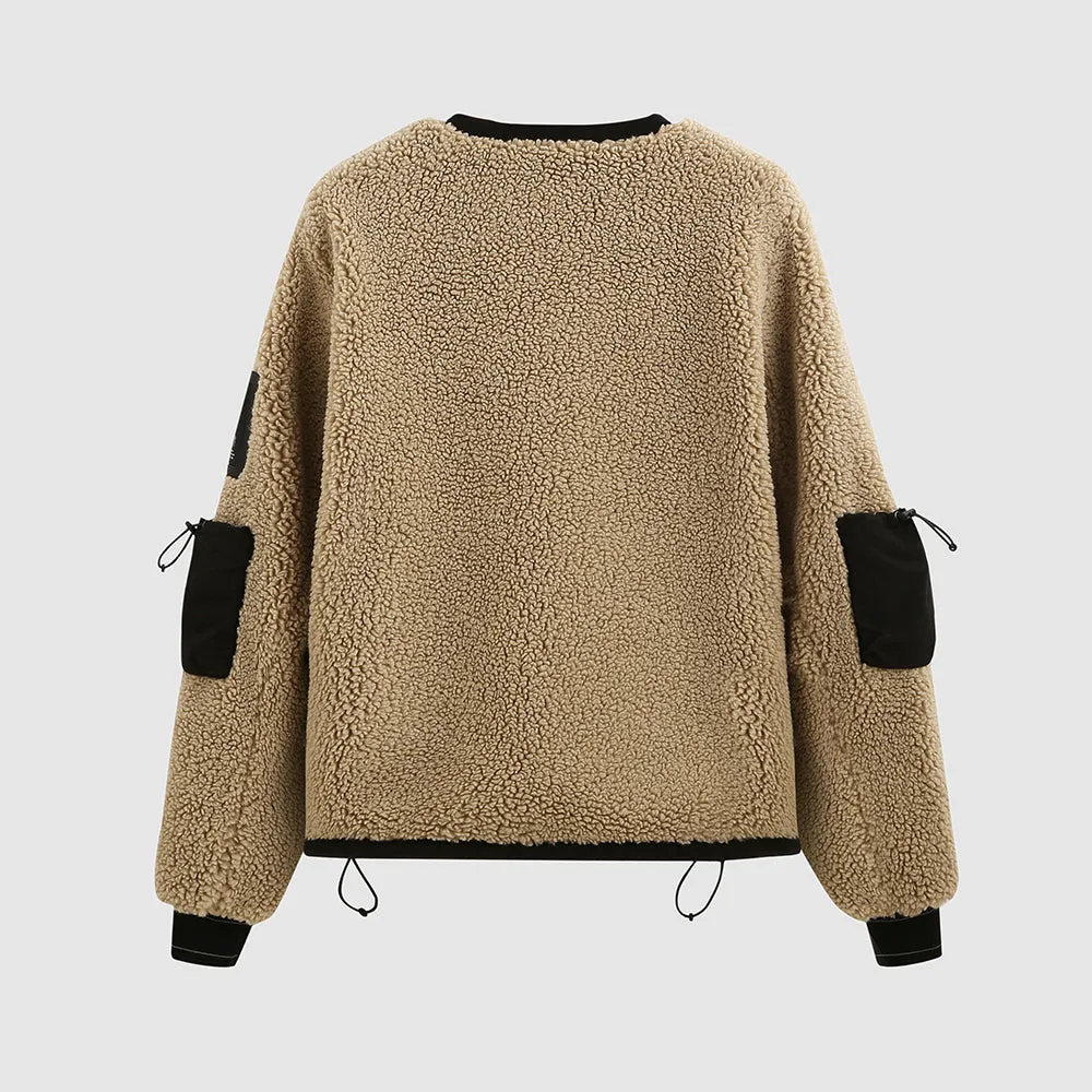 Tech Sherpa Crewneck - Camel